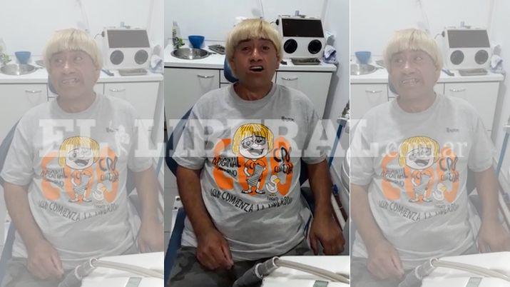 La prótesis dental no le quitó la magia a Coo el guarachero