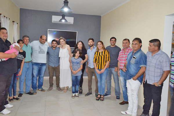 Inauguraron viviendas del Plan Joven Municipal en Villa Ojo de Agua