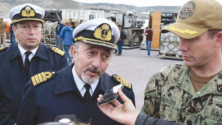 Capit�n Gabriel Attis jefe de la Base Naval de Mar del Plata