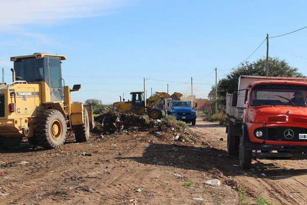 La comuna eliminoacute basurales en barrios del norte de la ciudad