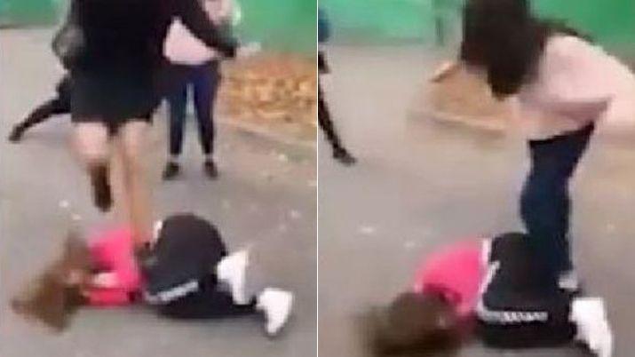 VIDEO Joven sufrioacute brutal golpiza que la dejoacute en terapia intensiva