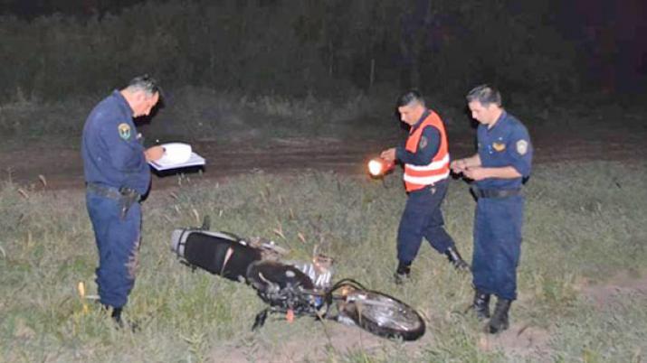 El motociclista sufrió graves heridas  Foto- Archivo