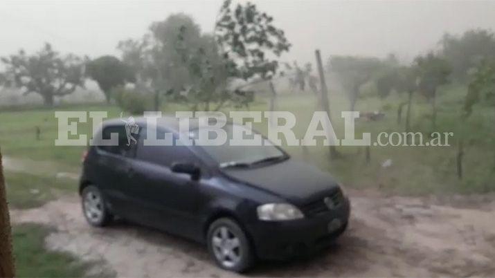 El temporal hizo su paso por Forres a las 1430