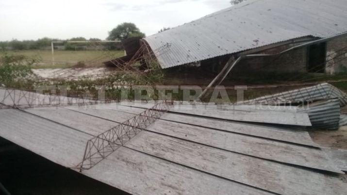 El viento durante el temporal superoacute los 100 kiloacutemetros por hora
