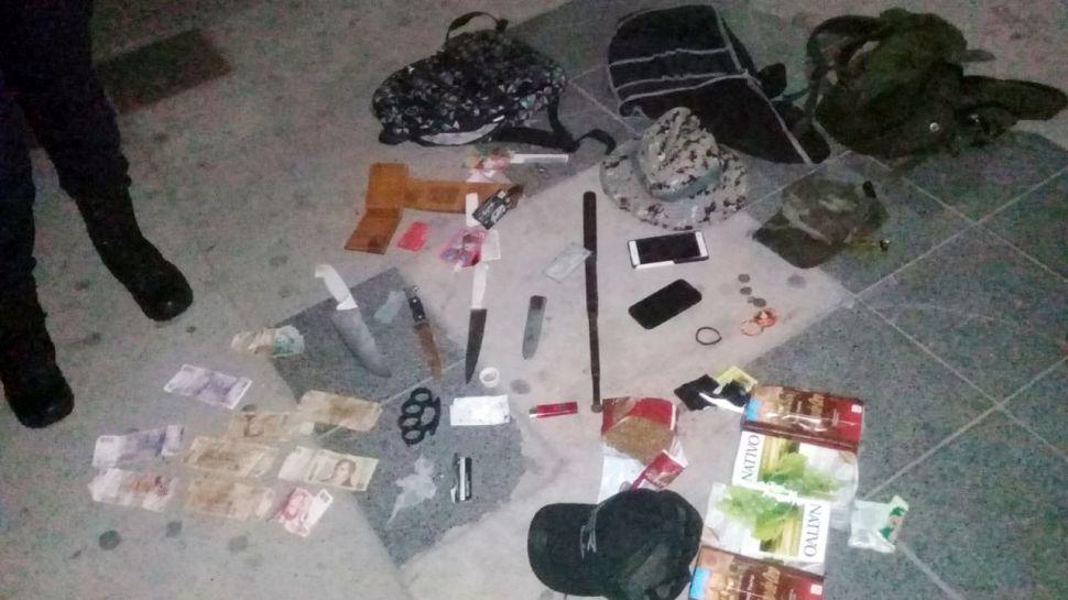 Cae patota de adolescentes armados hasta los dientes