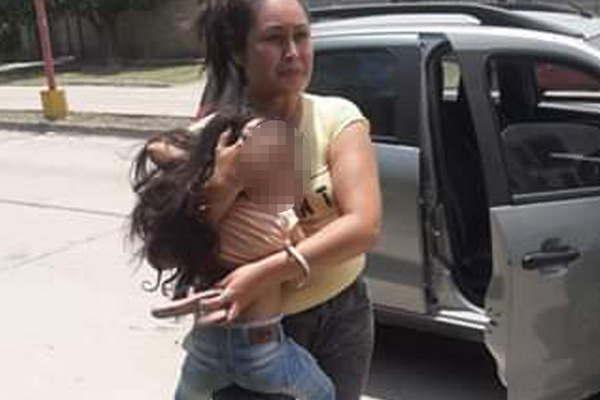 Tristeza y dolor por la muerte de una nintildea a causa de motochorros