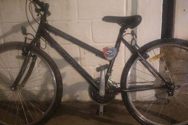 Lograron recuperar una bicicleta robada 