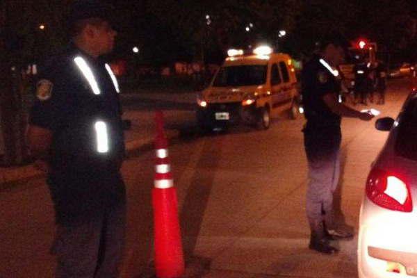 Escaacutendalo en un control vehicular por amenazas y golpes