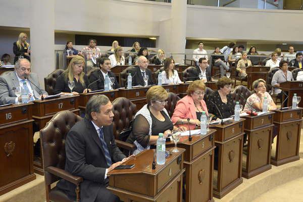 Legislatura provincial- ingresaron varios proyectos de declaracioacuten que seraacuten analizados en comisioacuten