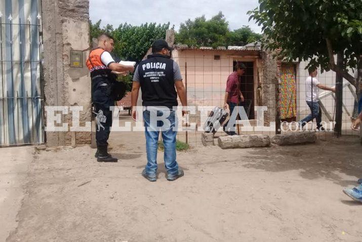 Los policias realizaron un amplio operativo