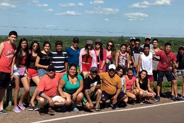 Los alumnos del colegio San Antonio viajaron a Las Termas
