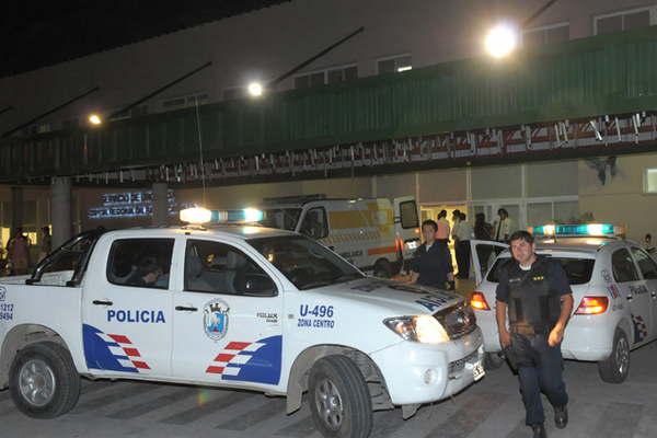 Lo trasladaron de urgencia al Regional