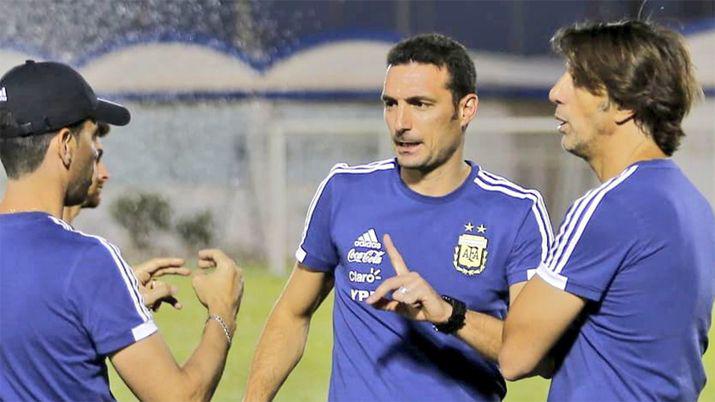 Tapia confirmaraacute a Scaloni hasta la Copa Ameacuterica