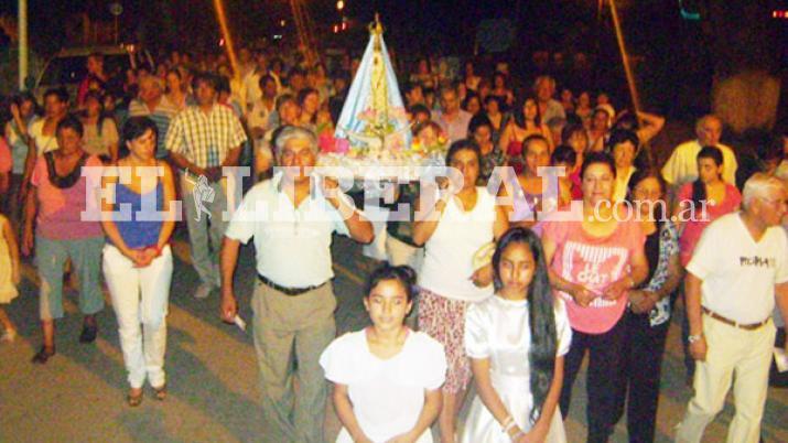 Las capillas de todos los barrios de la ciudad de Tintina se van a sumar a la veneración a la Virgen del Valle