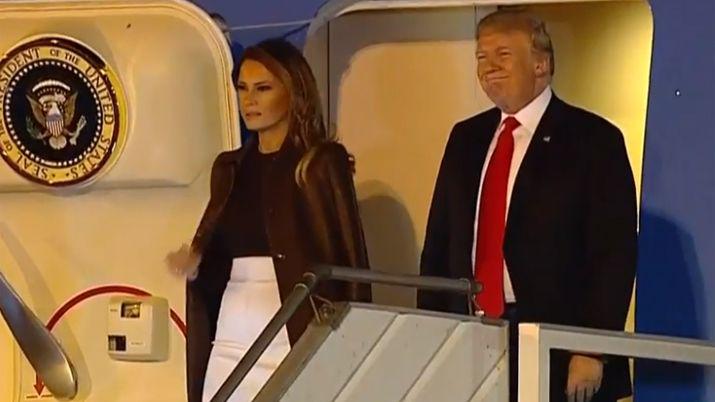 Donald Trump ya estaacute en la Argentina para participar de la cumbre