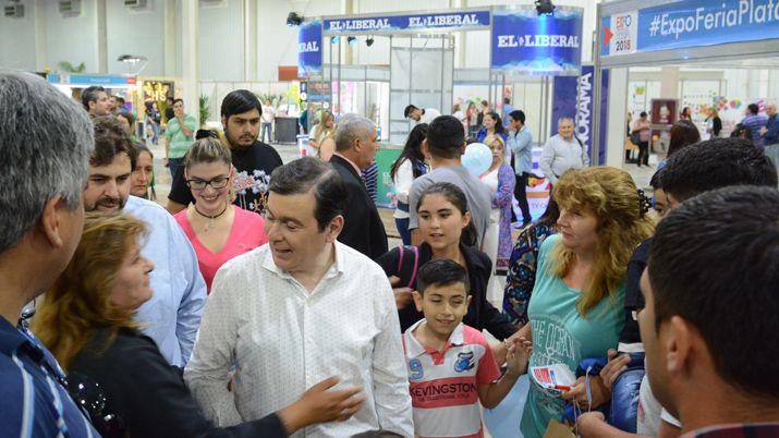 El gobernador Zamora valoroacute el trabajo del emprendedor santiaguentildeo