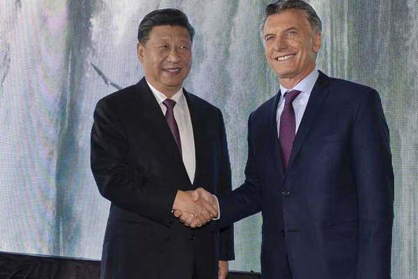 Macri y Xi ratifican lazos econoacutemicos estrateacutegicos entre Argentina y China