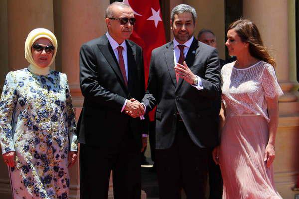 Abdo Beniacutetez recibioacute al presidente de Turquiacutea 