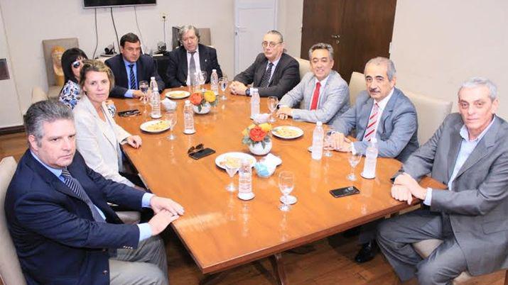 El encuentro se desarrolló en el salón de audiencias del Superior Tribunal de Justicia (STJ)