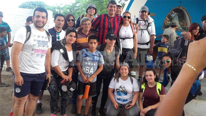 Partieron los peregrinos frienses al santuario de la Morenita del Valle