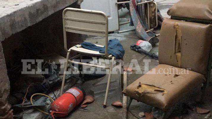 Fotos- asiacute quedoacute la comisariacutea tras la revuelta de presos