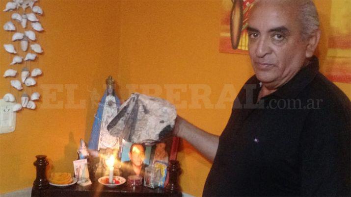 Un loretano se topoacute con la imagen de la Virgen del Valle tallada en una piedra