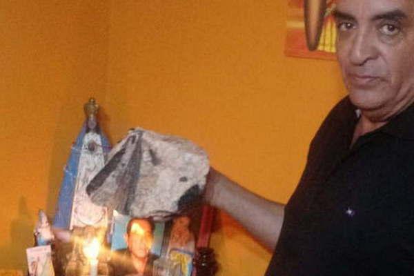 La naturaleza talloacute una imagen de la Virgen del Valle en una roca y la halloacute un loretano