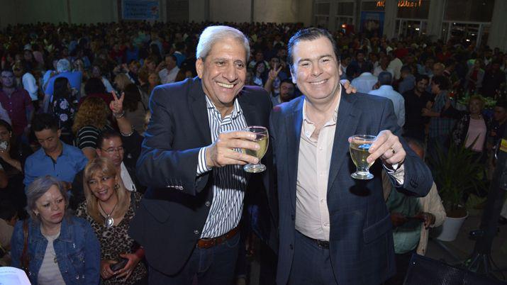 El Gobernador participoacute del brindis de fin de antildeo del Partido Justicialista
