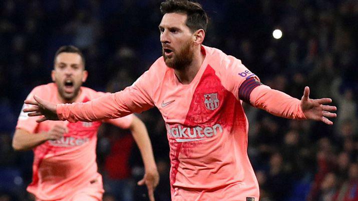 VIDEO Con un Messi imparable el Barccedila le ganoacute al Espanyol