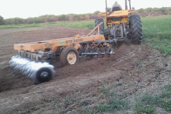La zona de El Aibe y San Lorenzo apuestan todo a sembrar sus campos