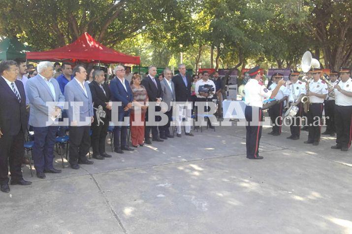 La ceremonia oficial estuvo presidida por el Dr Ricardo Daives ministro de Justicia y Derechos Humanos de la Provincia de Santiago del Estero