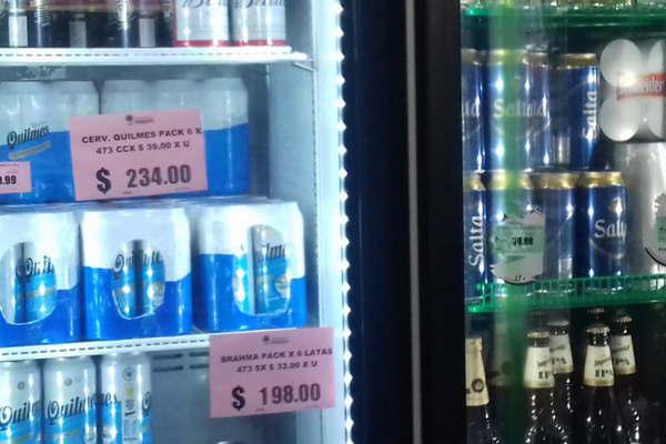 Subioacute el precio de la cerveza y las de medio litro cuestan maacutes de 30
