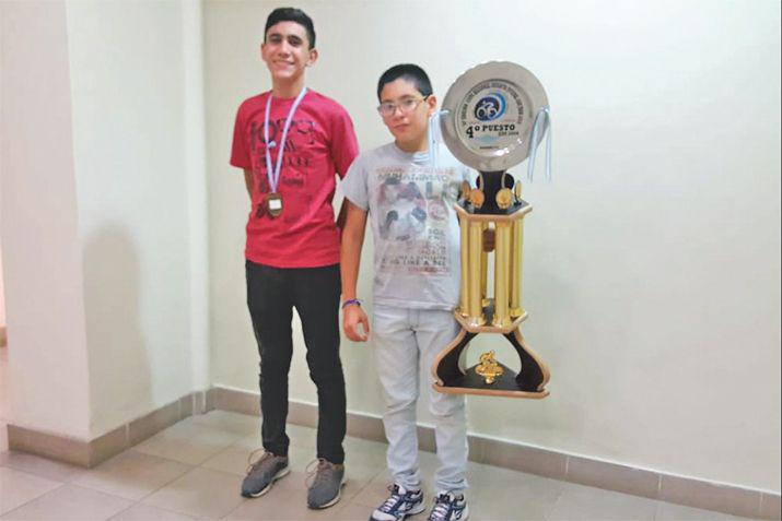 Los hermanos lazarte tuvieron un gran nacional