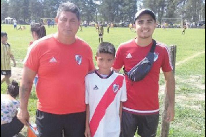 El pequentildeo Tahiel Cabral se distinguioacute jugando con la camiseta de River Plate