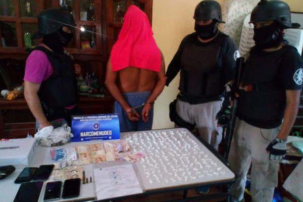 Atrapan a Zorro un supuesto vendedor de cocaiacutena