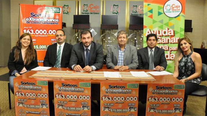 Para los juegos de Fin de Año y de Reyes Magos la Caja Social sortea premios por ms de 6300000