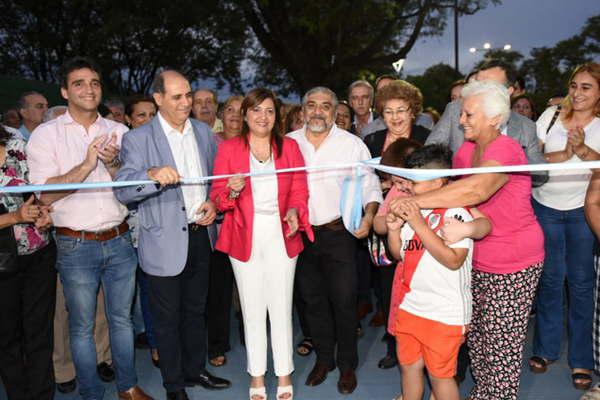 La intendente Fuentes  habilitoacute nuevo espacio  verde para la ciudad