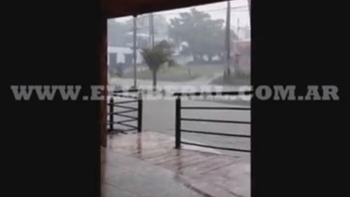La lluvia sorprendió a los vecinos del sur de la provincia de Santiago del Estero