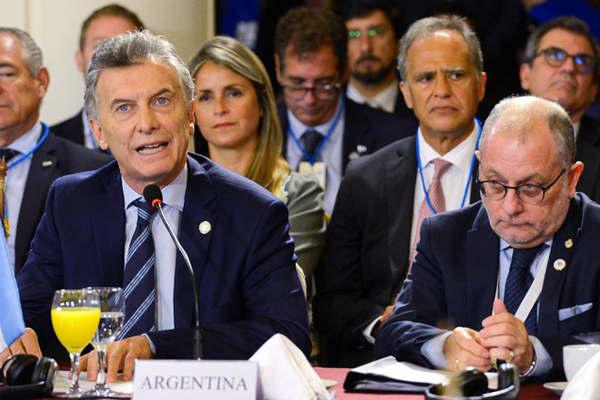 Mercosur- Macri pidioacute restituir la democracia en Venezuela