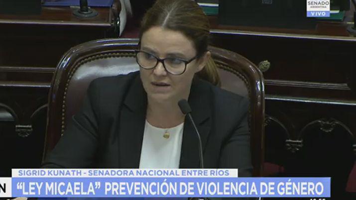 Tras el descargo de Marino el Senado aproboacute la Ley Micaela