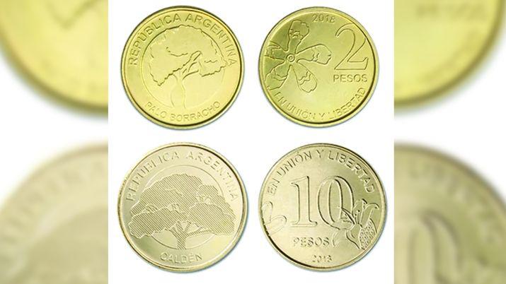 Miraacute coacutemo son las nuevas monedas de 2 y 10