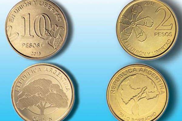 Las monedas de 2 y 10 coexistiraacuten con los billetes de igual denominacioacuten