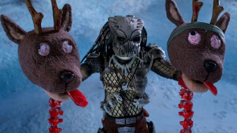 El especial navidentildeo de Depredador es furor en Internet