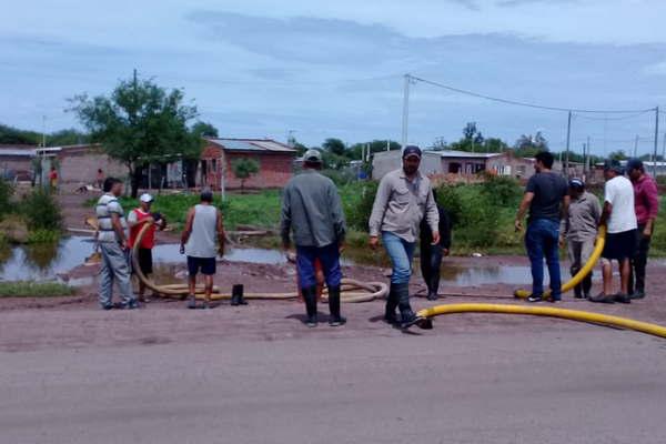 El municipio de Antildeatuya asiste a las familias afectadas por la lluvia