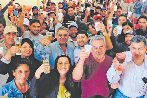 Los municipales de Campo Gallo brindaron por un 2019 mejor