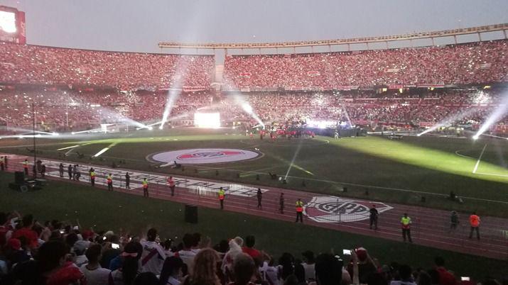 SEGUIacute EN VIVO  River festeja la conquista de la Copa Libertadores