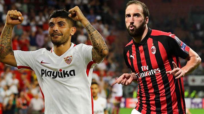 Banega e Higuaiacuten romperiacutean el mercado de pases europeo