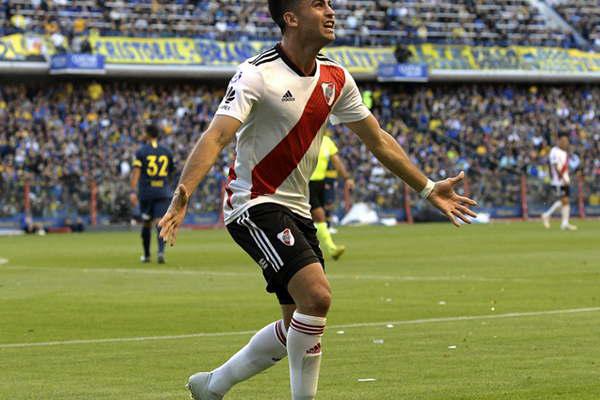 Disfrutaba jugar contra Boca dijo Pity Martiacutenez