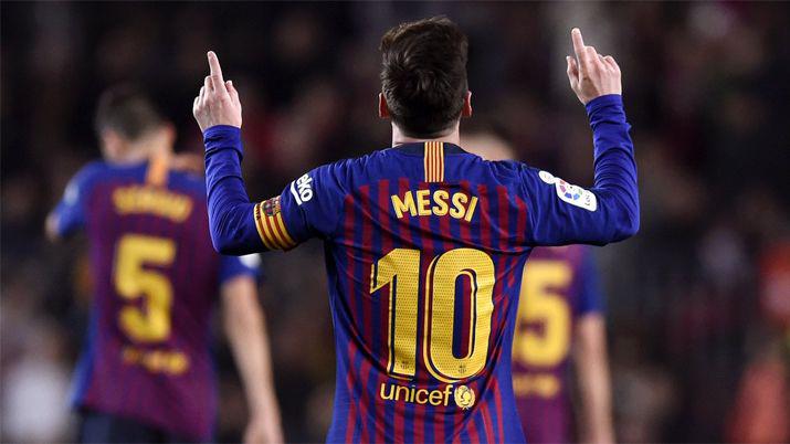 Messi terminoacute el 2018 como el maacuteximo goleador mundial y Cristiano fue segundo