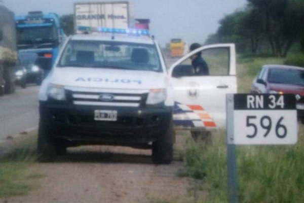 Dos hermanos despidieron el antildeo en familia y murieron atropellados por camioacuten en la ruta 34